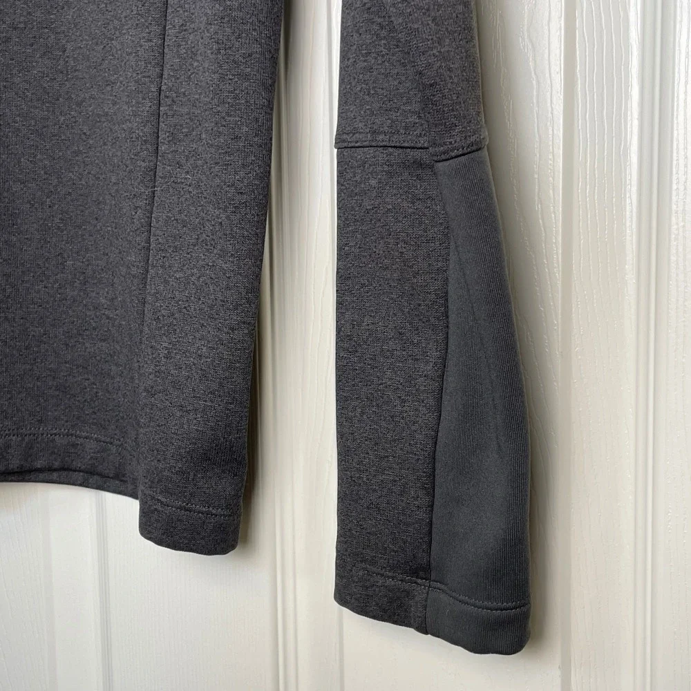 The North Face Men's M/M‎ Charcoal Grey Fleece 1/4 Zip Pullover Sweater